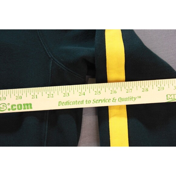 Polo Ralph Lauren Full Zip Sweatshirt Mens Black yellow Striped Pockets SZ XL - Picture 5 of 11